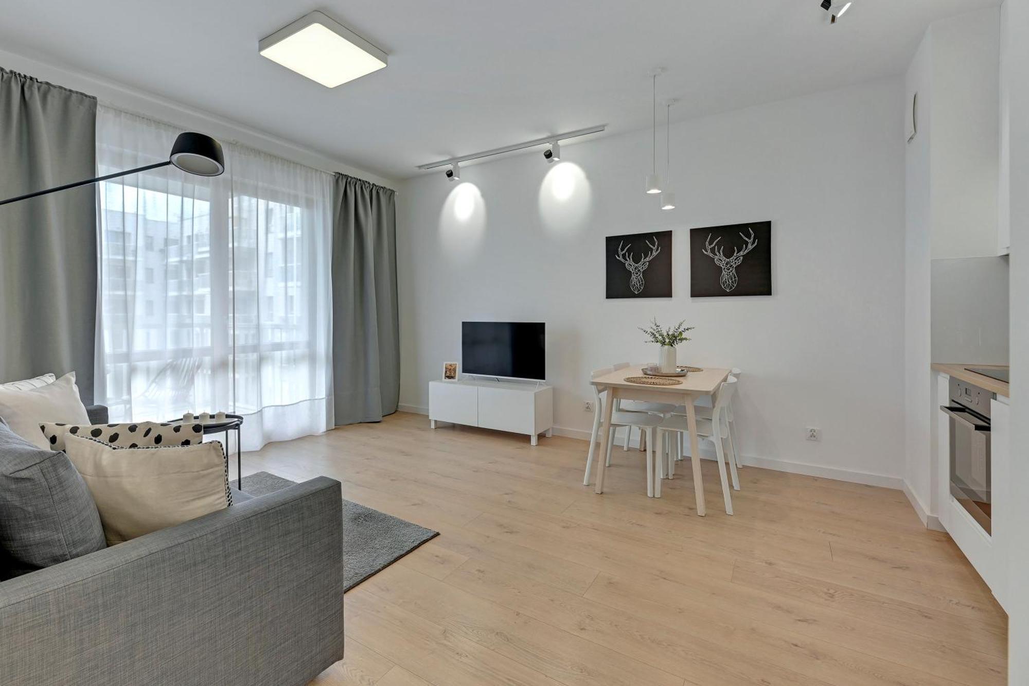 Mila Baltica Seaside, Sauna, Gym & Parking By Downtown Apartments Gdansk Exterior photo